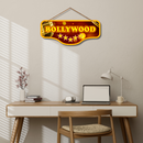 Bollywood Theme Wooden Wall Hanging