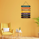 Happiness Ladder Wall Hanging