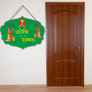 "Atithi Devo Bhav" Wooden Wall Hanging - ICraft asia