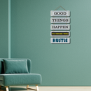 Hustle & Win Wall Hanging