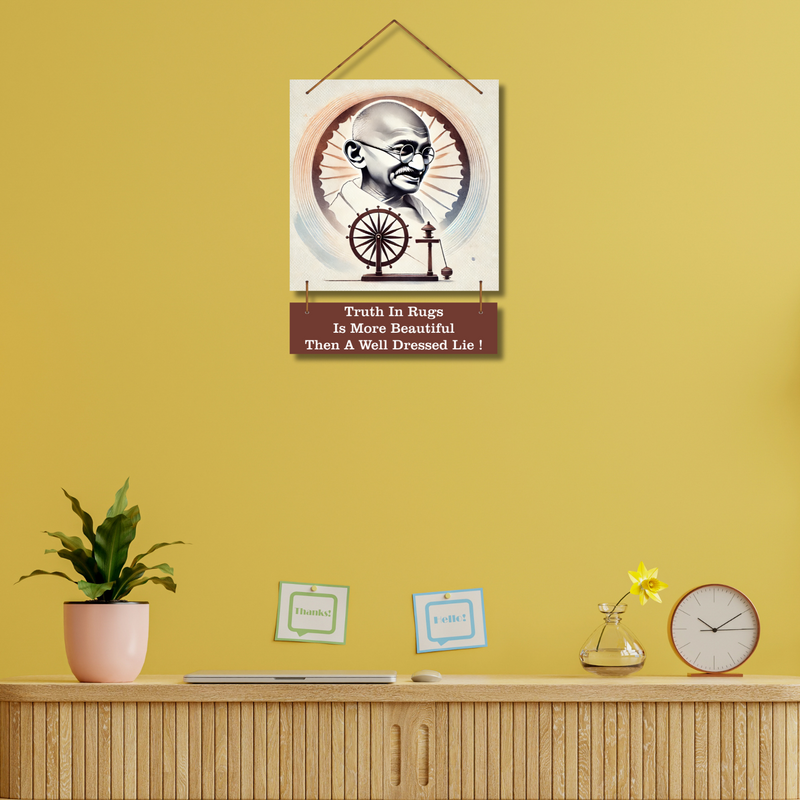 "The Beauty of Truth" Wooden Wall Hanging