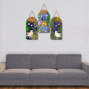 Divine Krishna with Cows Wall Hanging