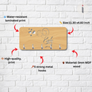 Aai Wooden Key Holder