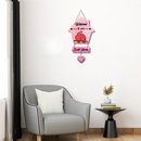 "Welcome To Sweet Home "  Wooden Wall Hanging - ICraft asia