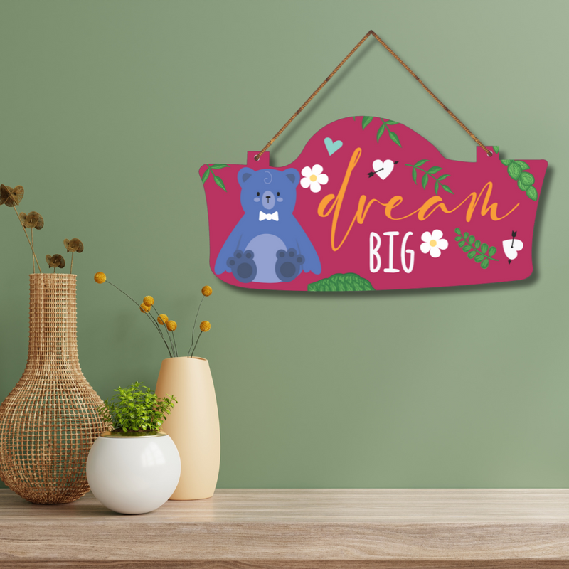 "Dream Big" Wall Hanging