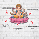 Lord Ganesha Wooden Key Holder