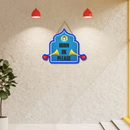 Horn OK Please Wall Hanging