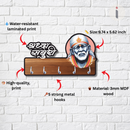 Shirdi Sai Baba Wooden Key Holder - ICraft asia