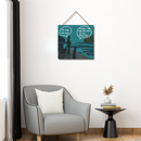 "We only live once, wrong, we only die once, we live everyday"  Wall Hanging - ICraft asia