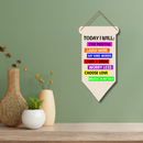 "Today I Will" wall hanging - ICraft asia