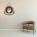 Happy Republic Day Wooden Wall Hanging
