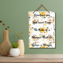 "Sometimes You Will Never Know the Value of a Moment Until It Becomes a Memory" Wall Hanging - ICraft asia
