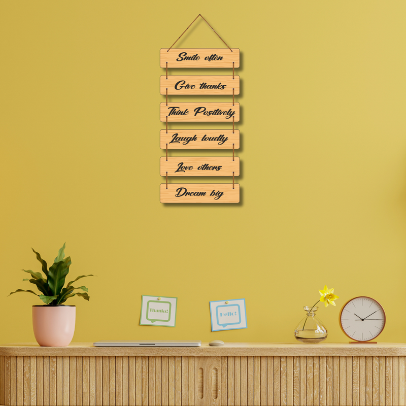 "Smile Often"  Wall Hanging