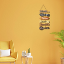 Bless the Food, Family & Love Wooden Wall Hanging