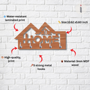 Wooden Home Design Key Holder