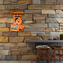 Chai Bina Chain Kaha Re Wooden Wall Hanging