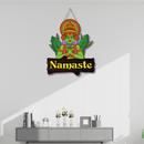 South Indian Art Style 'Namaste' Wall Hanging