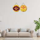 Shubh Labh Lakshmi Paduka Wall Hanging