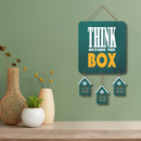 "Think Outside the Box" wall hanging - ICraft asia