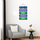 "Yoga in journey"  wall hanging - ICraft asia