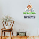 Hangover Drunk Men Wooden Wall Hanging - ICraft asia