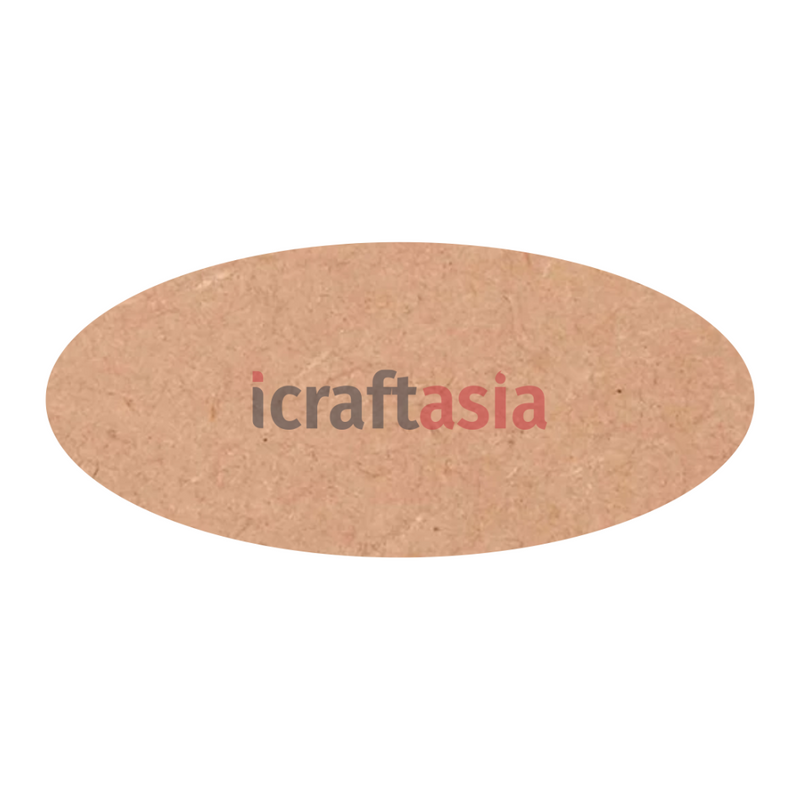 MDF Oval Shape Base