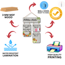 "Kitchen Rules – Served with Love" Wall Hanging - ICraft asia