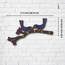 Love Birds Wooden Key Holder