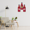 Divine Krishna with Lotus & Cows Wall Hanging