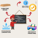 Ability Blackboard Wall Hanging - ICraft asia