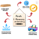 "Meals & Memories Signboard" Wall Hanging - ICraft asia