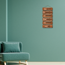 Positive Vibes Wooden Wall Hanging