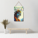 "Divine Grace of Krishna" Wall Hanging - ICraft asia