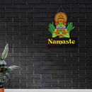 South Indian Art Style 'Namaste' Wall Hanging
