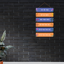 Shree Khattu Shayam Devay Namaha Wooden Wall Hanging