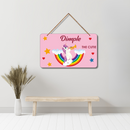 "Door kid name plate"  wall hanging - ICraft asia