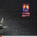 Vasudeva-sutam Devam Wooden Wall Hanging