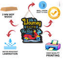 "Life Is The Journey Enjoy This Ride" Wall Hanging - ICraft asia