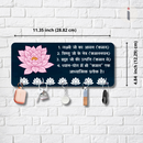 Lotus Spiritual Wooden Key Holder