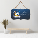 Eid Mubarak Crescent Blessing Wall Hanging - ICraft asia