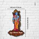Jay Shree Ram Wooden Key Holder - ICraft asia