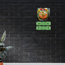 Yedeshwari Mata Mantra Wooden Wall Hanging