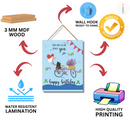 "Birthday Cheer Bicycle"  Wall Hanging - ICraft asia