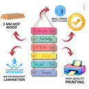 Motivational Wooden Wall Hanging