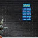 Teamwork Wooden Wall Hanging