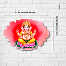 Divine Lord Ganesha Wooden Key Holder - ICraft asia