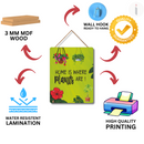 "Home is Where Plants Are"  Wall Hanging - ICraft asia