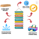 "Self Motivation Quotes"  Wall Hanging - ICraft asia