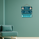 Faith and Prayer Inspirational Wall Hanging