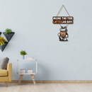 Mujhe Tho Teri Latte Lag Gayi Wooden Wall Hanging